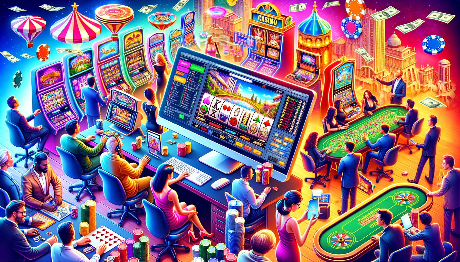 Software-Anbieter für Desktop-Casinos